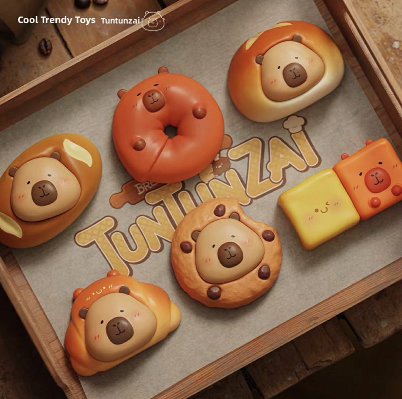 Tuntunzai Bakery Bean 2.0 - Have a Bread Time Blind Bag series (5pcs/bag)
