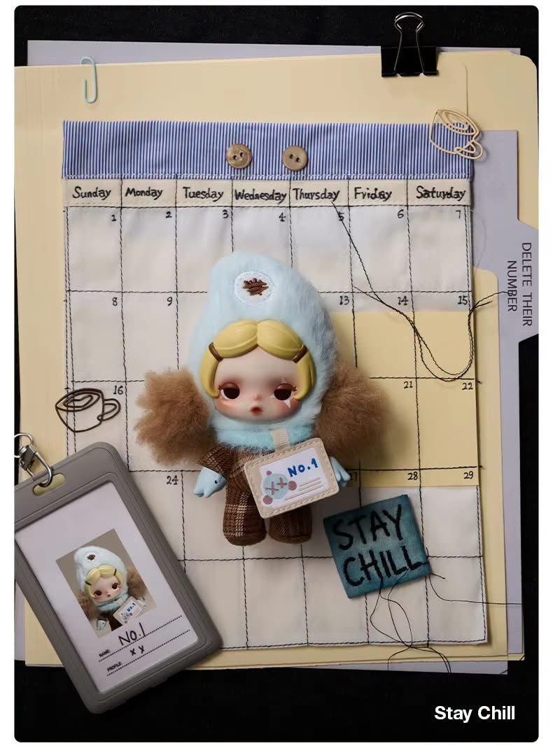 [Pre-order] SKULLPANDA Off Mode Series Plush Pendant