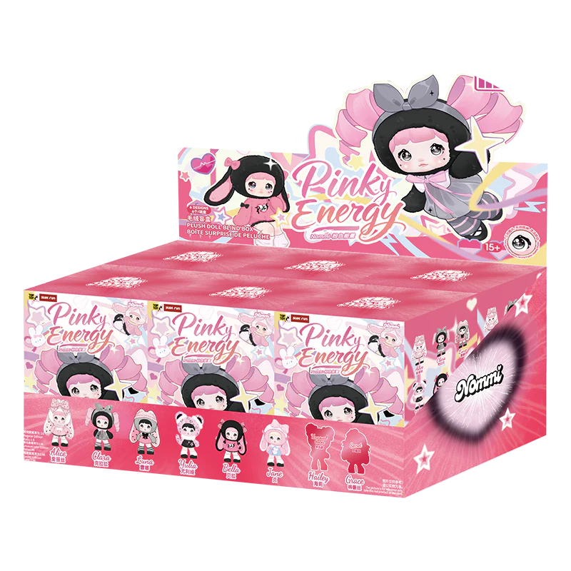 Nommi Pinky Energy Series Plush Doll Blind Box