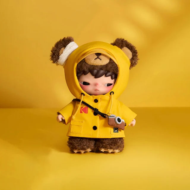 Hirono × Kodak Click Bear Plush Doll Pendant