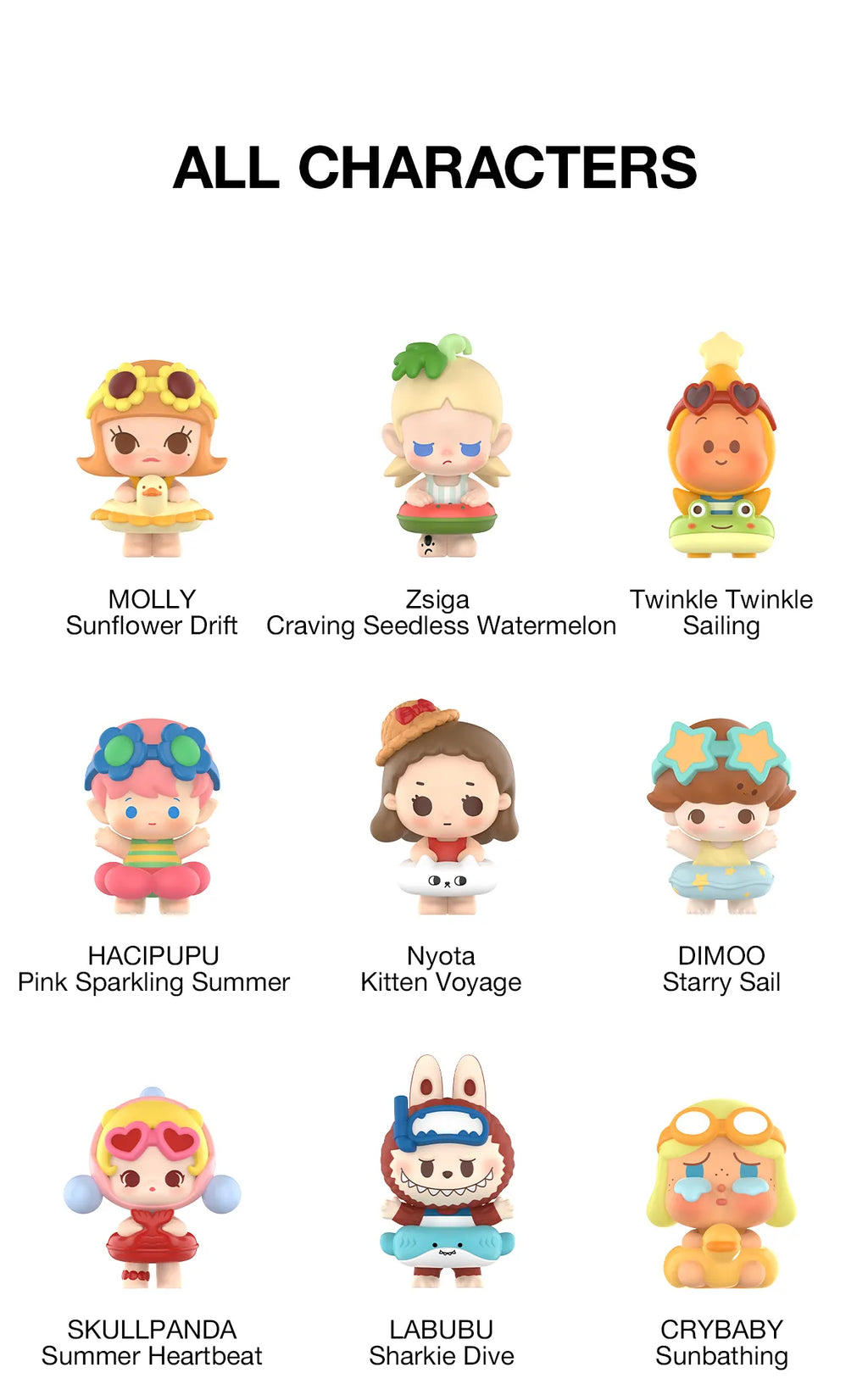 POP BEAN Island Vacation Series