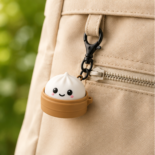 Fidget Clicker Keychain - Mini Dumpling