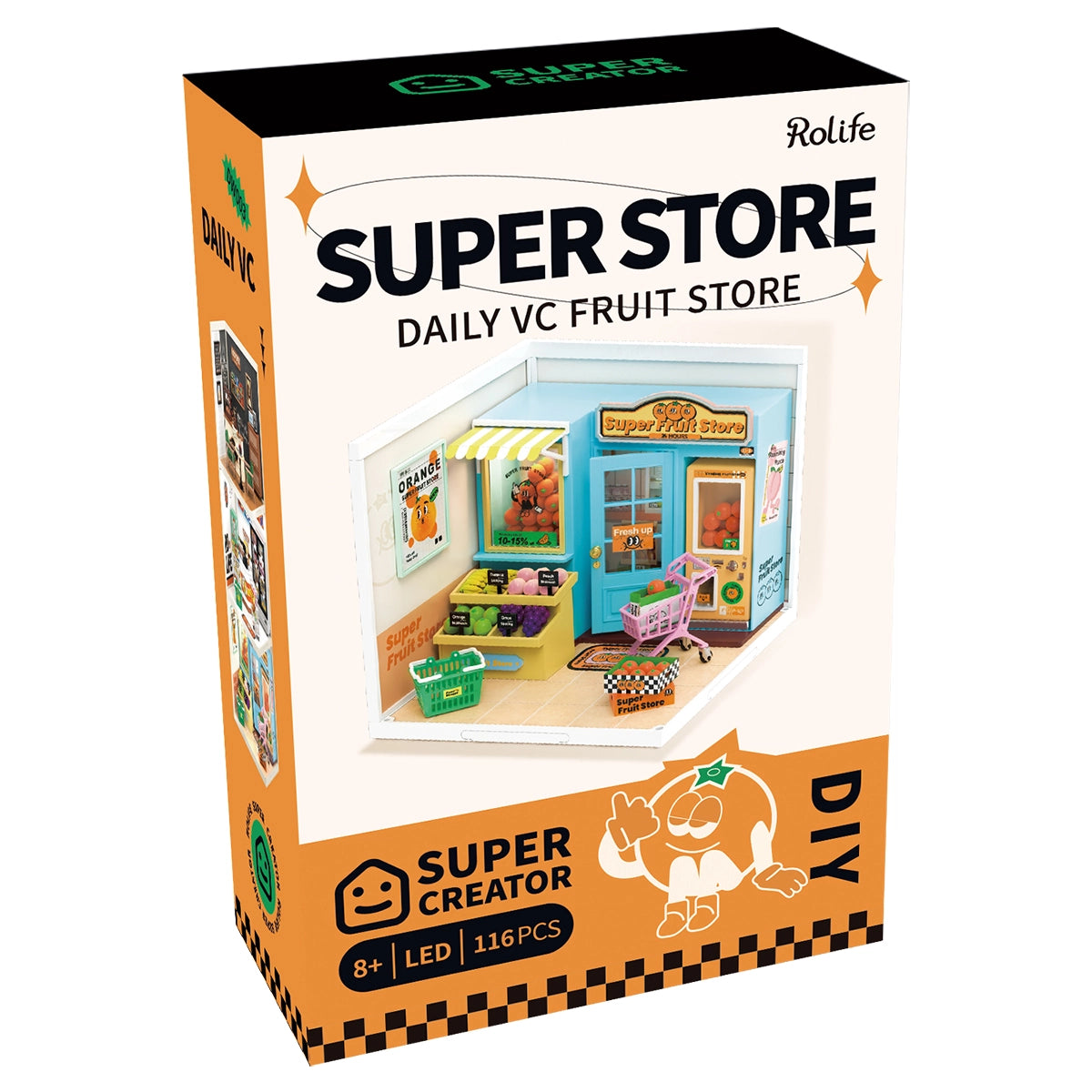 [Rolife] Super Creator Miniature House - Super Fruit Store DW003