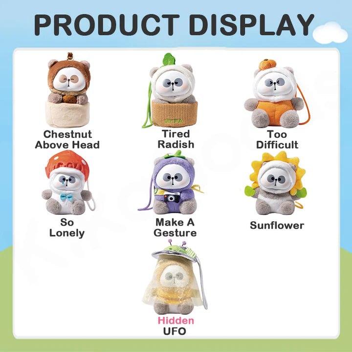 Mr.Pa Escape Vegetables Series Blind Box