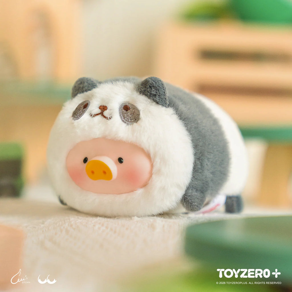 LuLu the Piggy Animal Party Vol. 2 - Stick together PVC Face Plush Keychain (Blind Box)