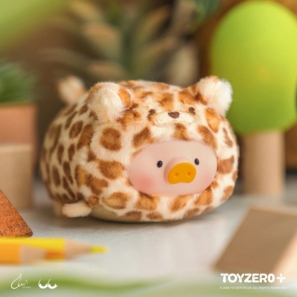 LuLu the Piggy Animal Party Vol. 2 - Stick together PVC Face Plush Keychain (Blind Box)