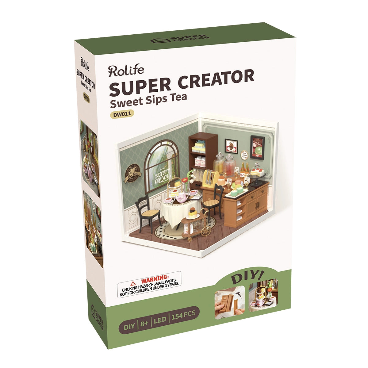 [Rolife] Super Creator Miniature House - Sweet Sips Tea DW011