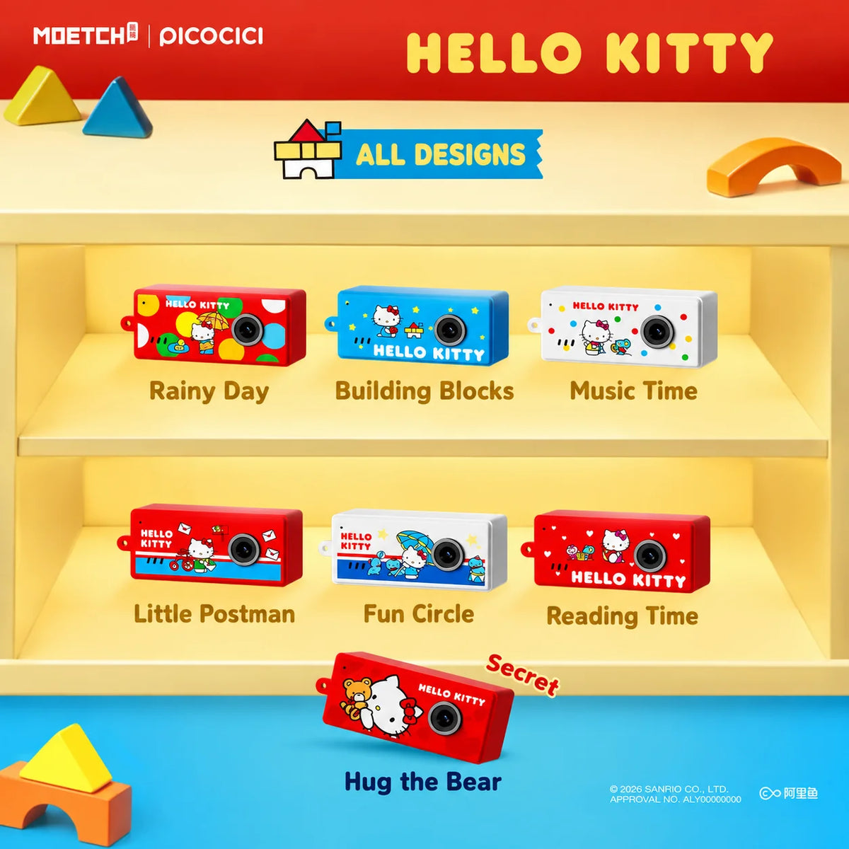 Hello Kitty Style Time to Play Series Mini Camera