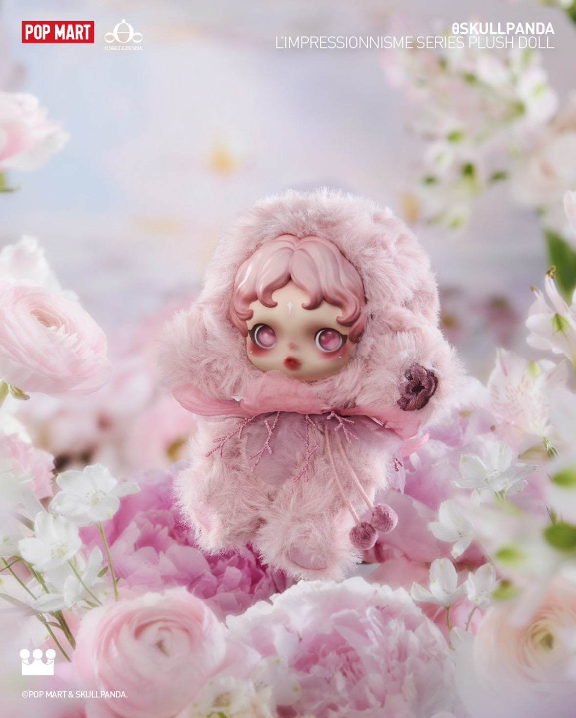 SKULLPANDA L'impressionnisme Series Plush Doll