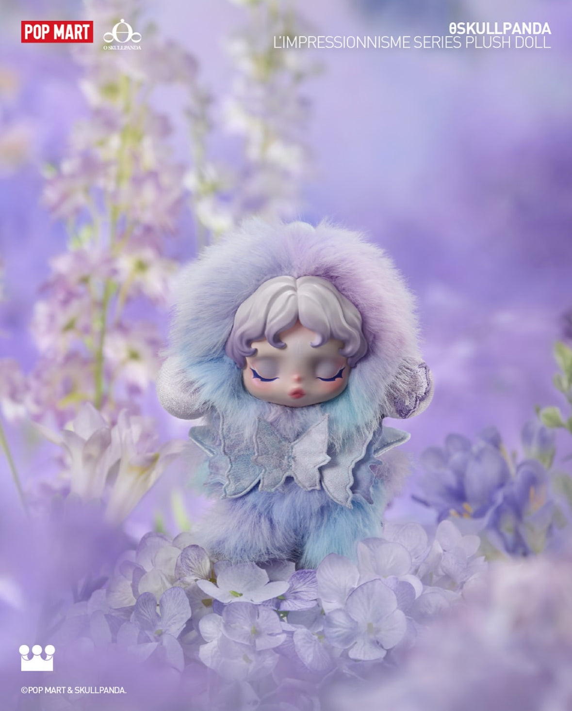 SKULLPANDA L'impressionnisme Series Plush Doll