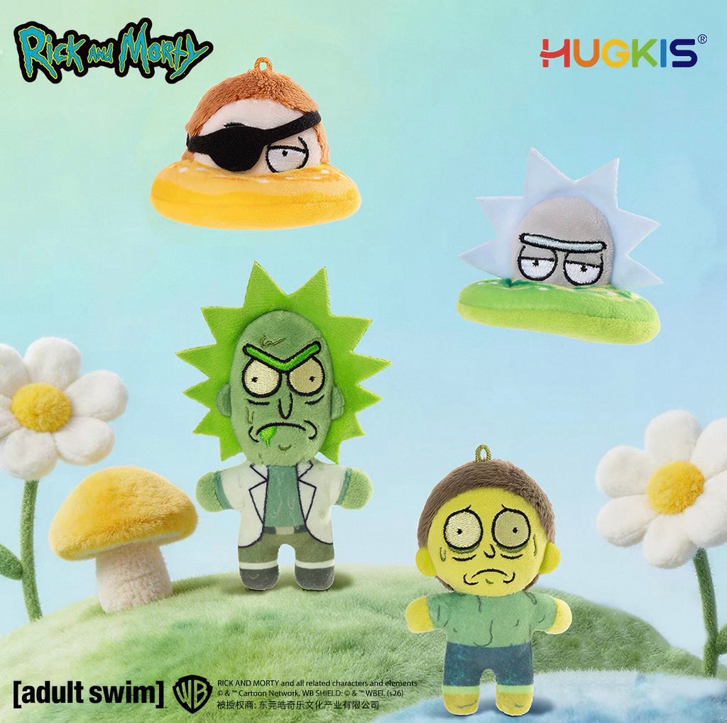 Rick and Morty MultiUniverse Series Plush Magnet Pendant Blind Bag