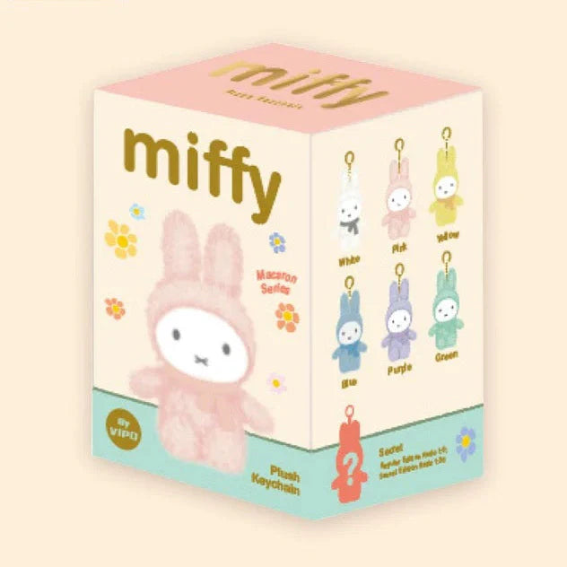 Miffy Macaron Plush Series 1 Keychain Blind Box