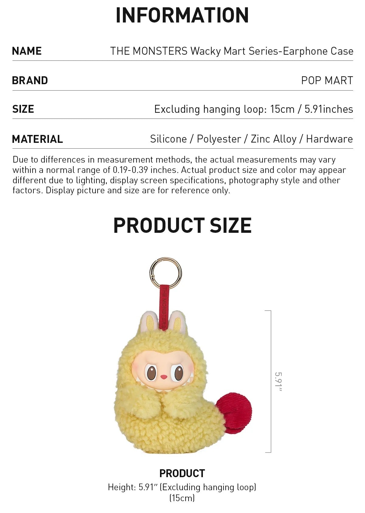 THE MONSTERS Wacky Mart Series-Earphone Case – Funkypop.ca