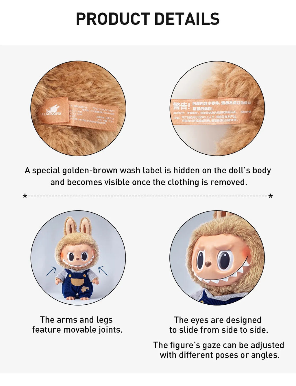 LABUBU Time to chill-Vinyl Plush Doll