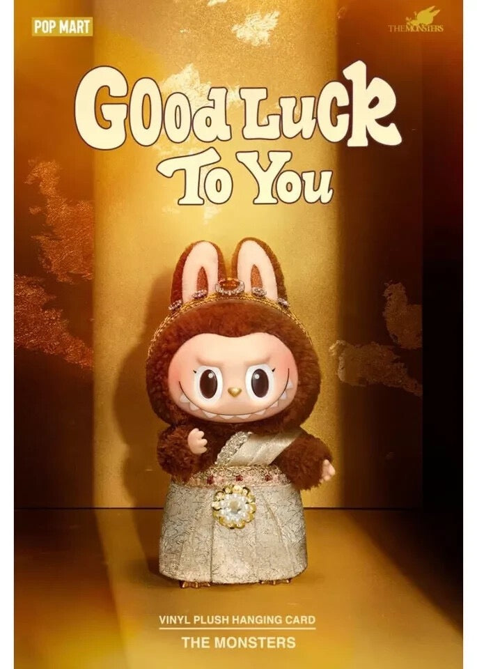 LABUBU GOOD LUCK TO YOU-Vinyl Plush Doll Pendant