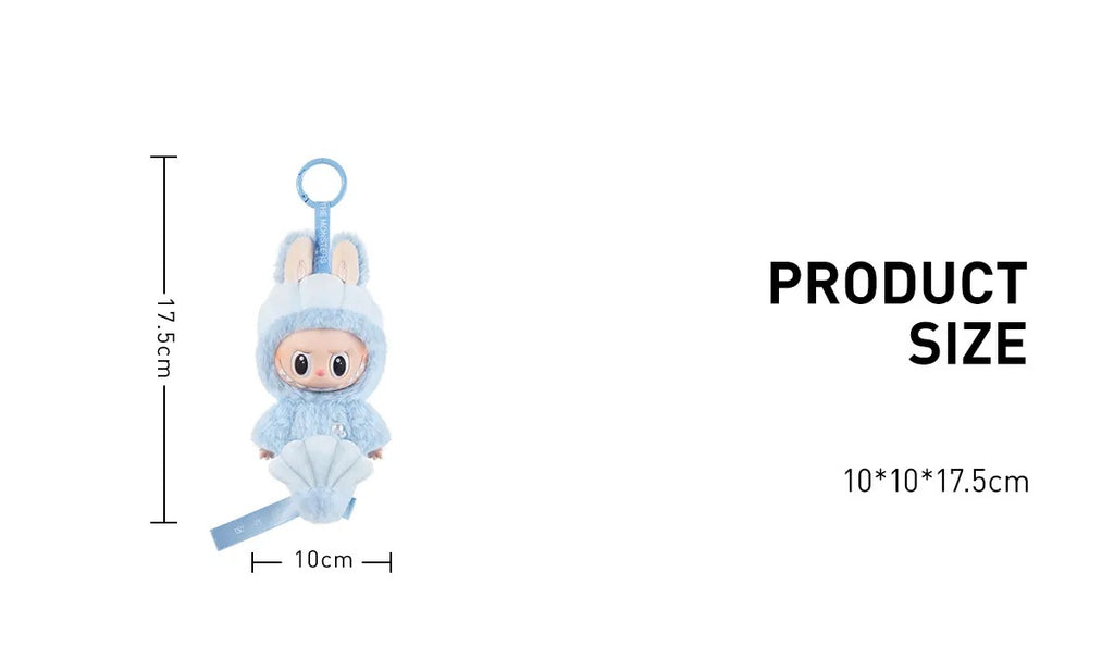 LABUBU HIDE AND SEEK IN SINGAPORE SERIES-Vinyl Plush Doll Pendant