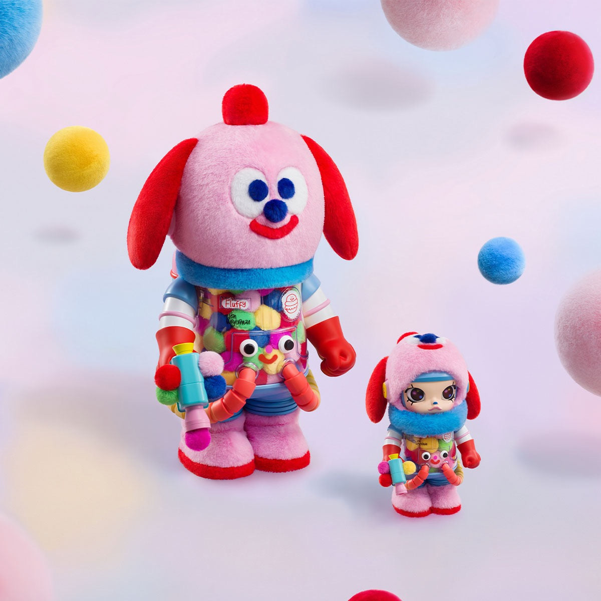 MEGA SPACE MOLLY 400% Jon Burgerman