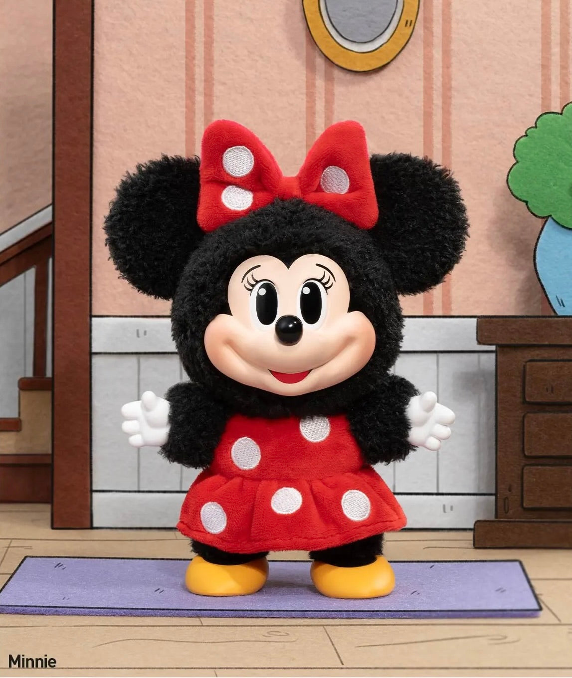 Mickey Family Cute Together Keychain Series Figures