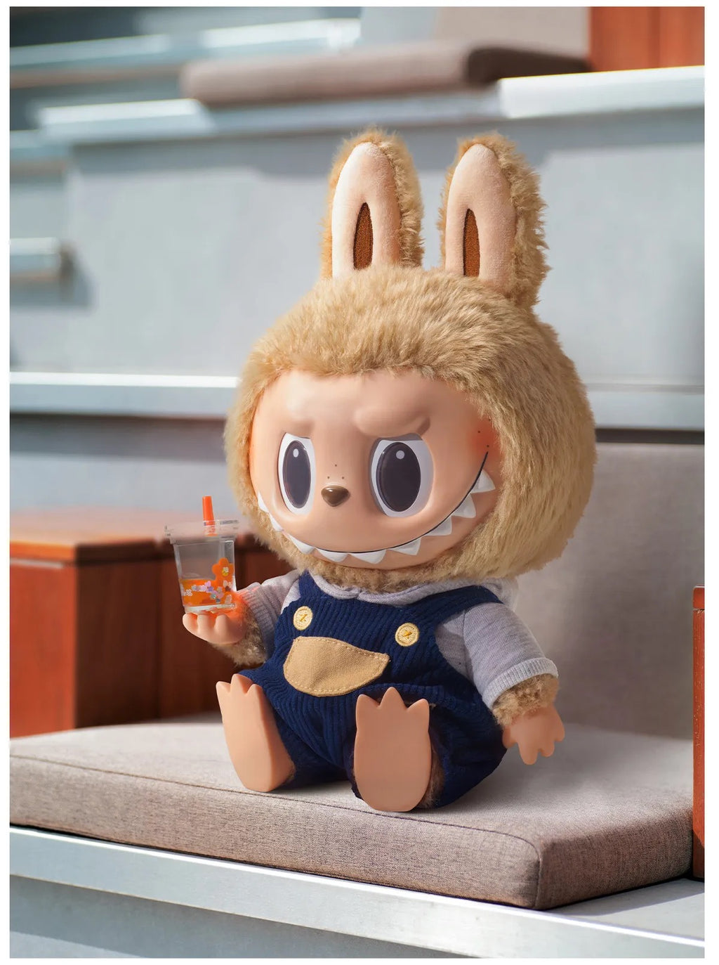 LABUBU Time to chill-Vinyl Plush Doll