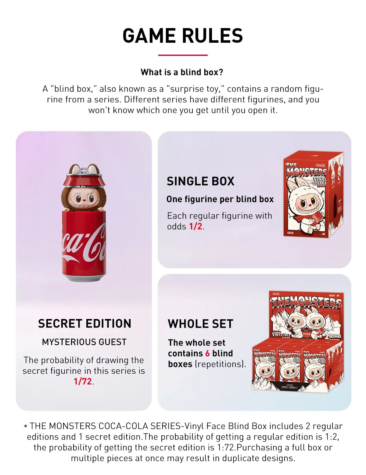 THE MONSTERS COCA-COLA SERIES-Vinyl Face Blind Box – Funkypop.ca