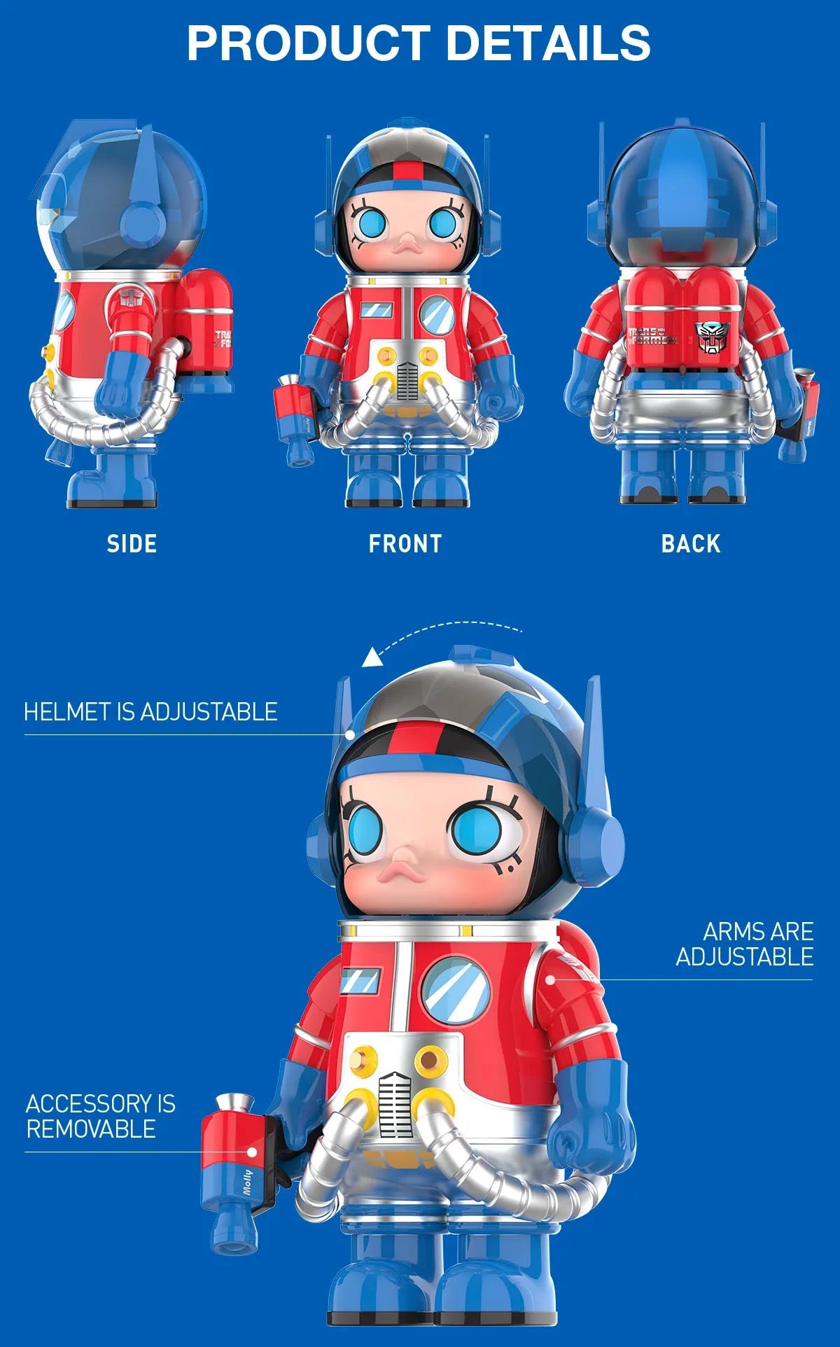MEGA SPACE MOLLY 400% Optimus Prime