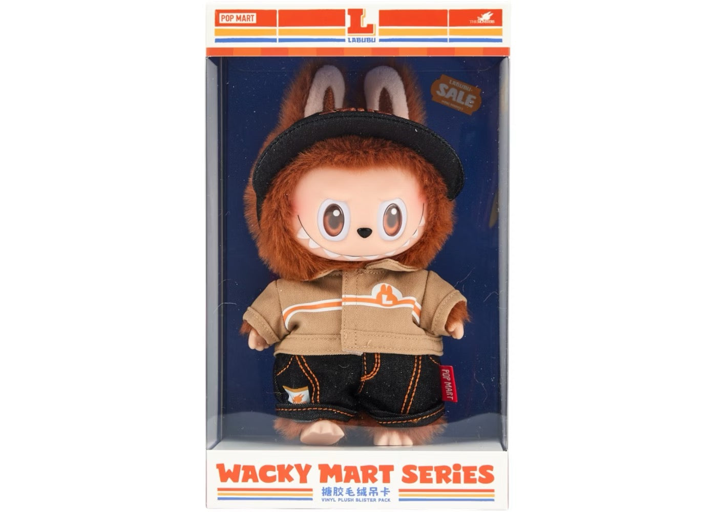 THE MONSTER Wacky Mart Series Vinyl Plush Hanging Card