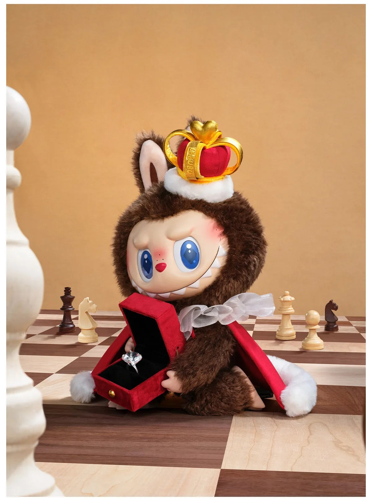 THE MONSTERS Let's Checkmate Series-Vinyl Plush Doll