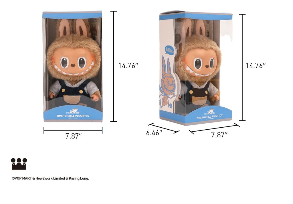 LABUBU Time to chill-Vinyl Plush Doll