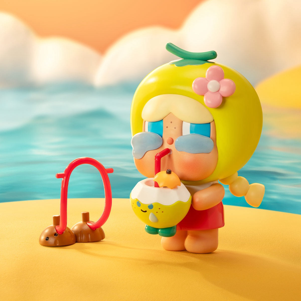 Crybaby Coconut Figure-Green