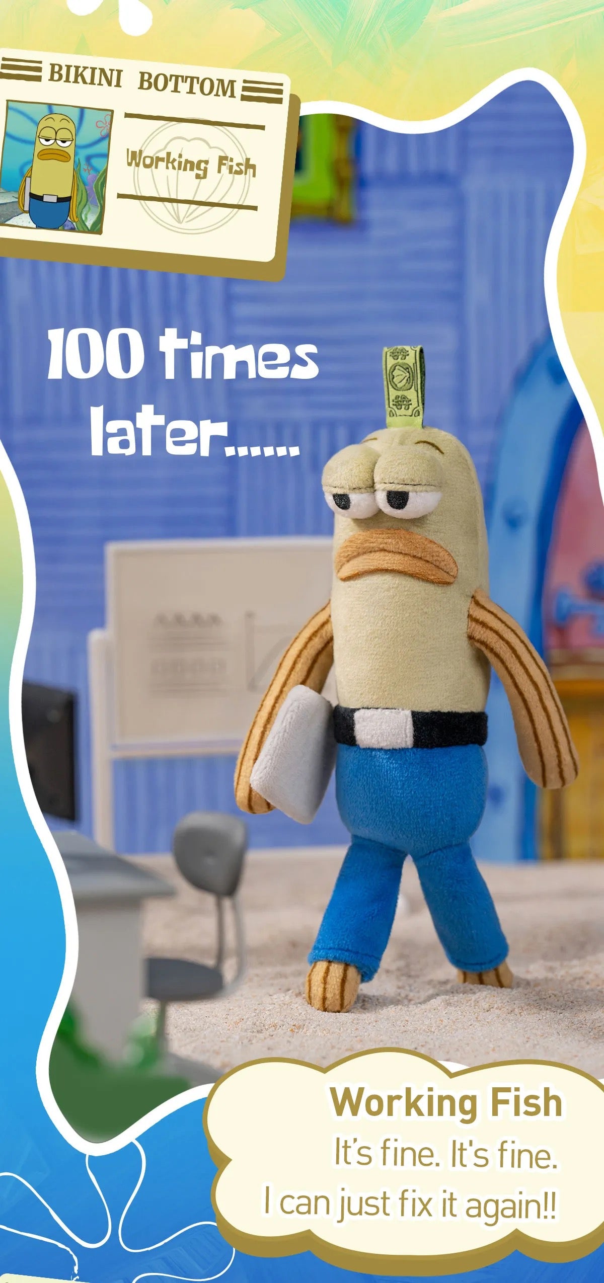 Bikini Bottom Buddies - Whimsical Plush
