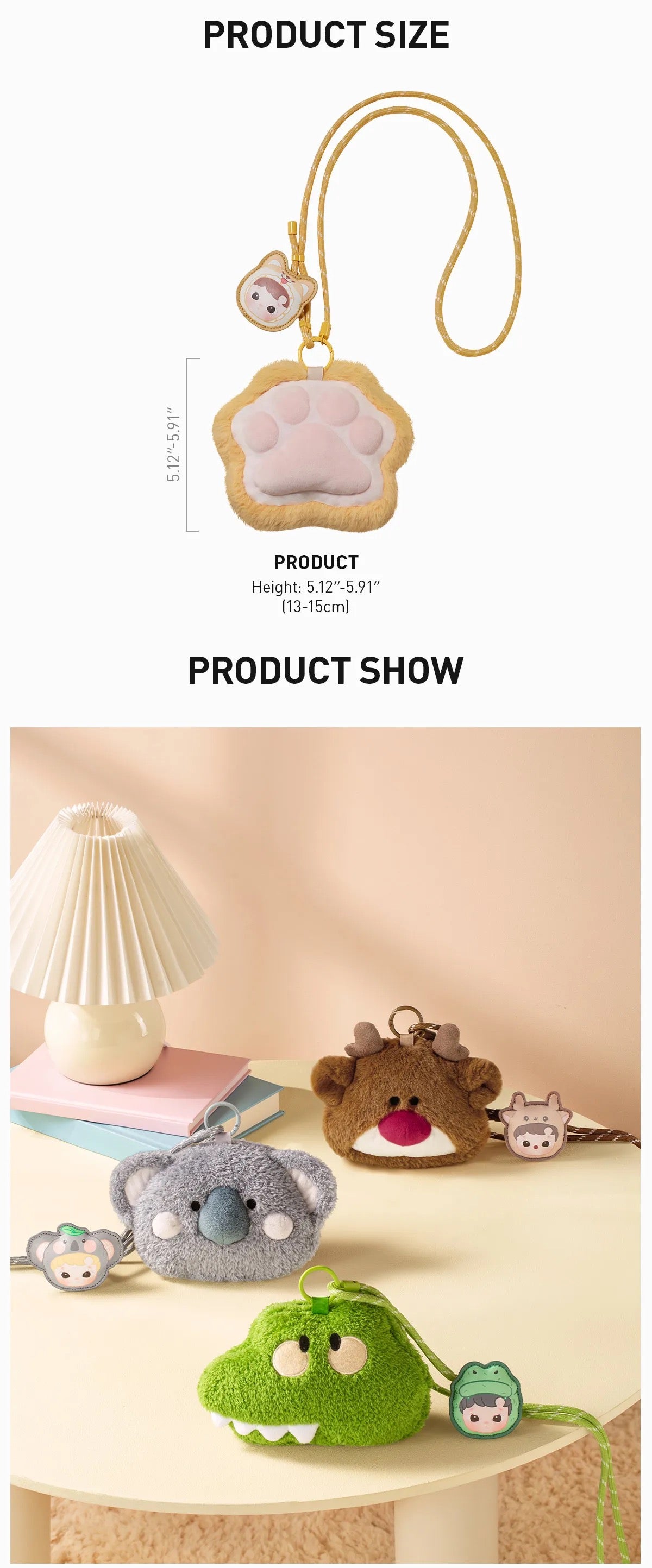 HACIPUPU Snuggle With You Series-Plush Bag Blind Box