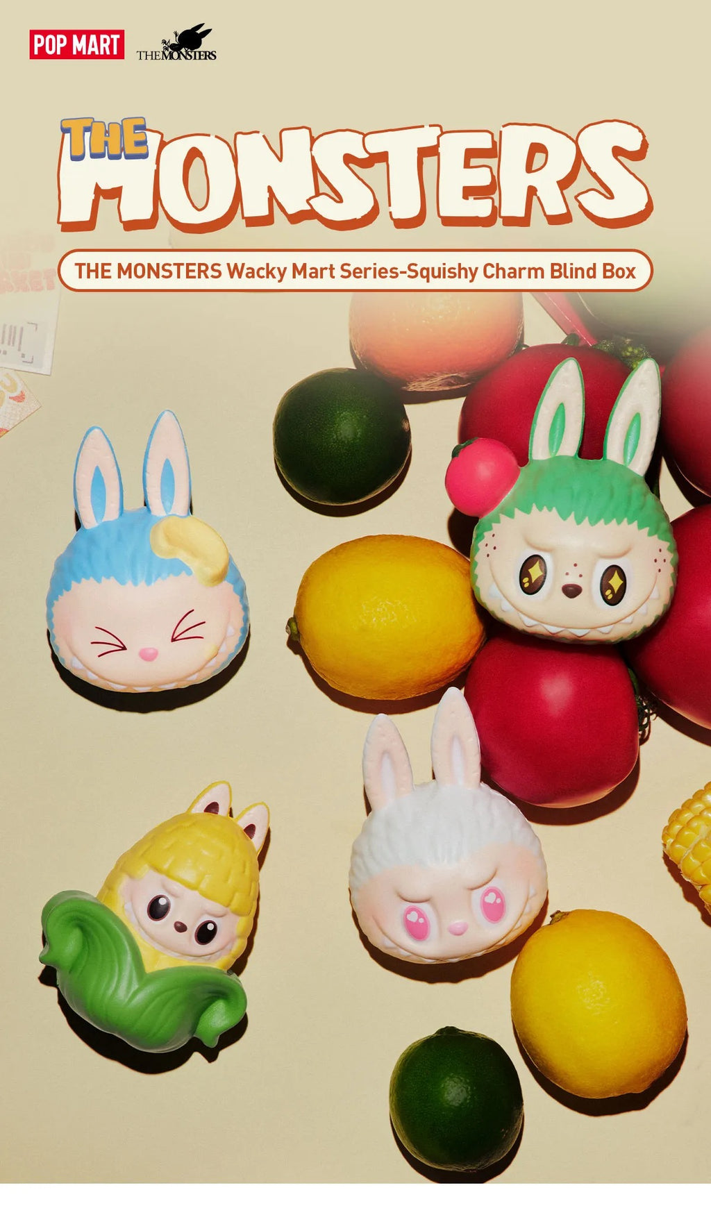 THE MONSTERS Wacky Mart Series - Pinch Pendant Blind Box
