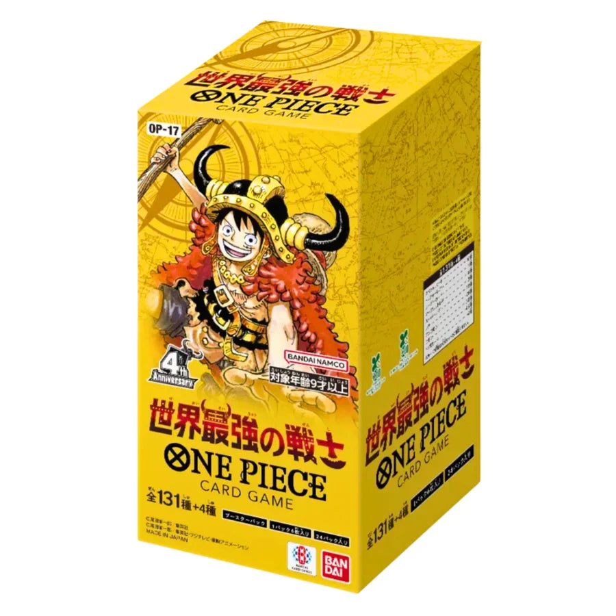 ONE PIECE TCG: The World's Strongest Warriors OP-17 Booster Box (Japanese)