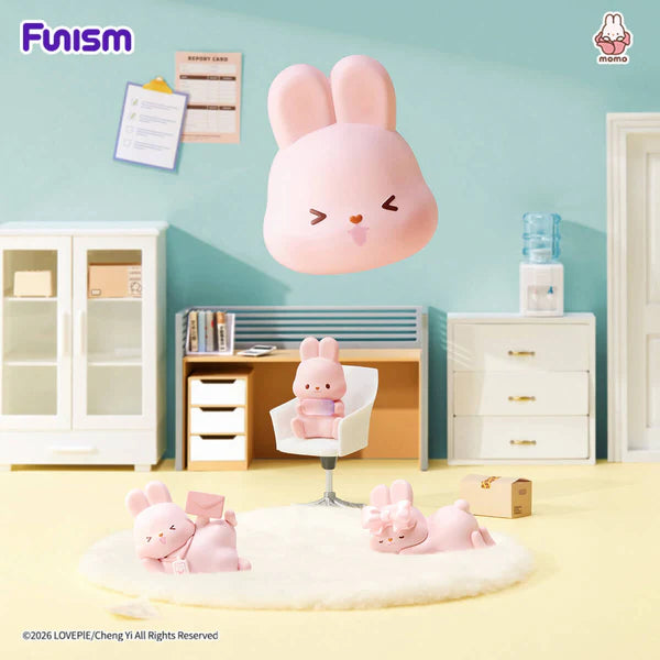 FUNISM MOMO BUNNY 24h Life Diary Series Blind Box 3 pcs/box)
