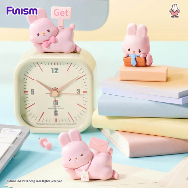 FUNISM MOMO BUNNY 24h Life Diary Series Blind Box 3 pcs/box)
