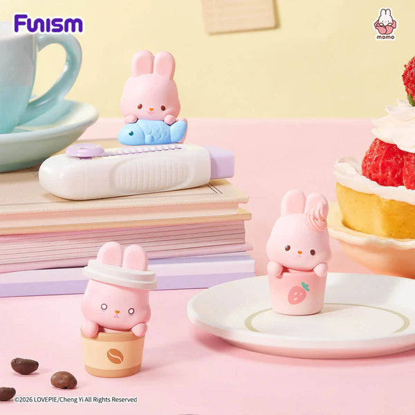FUNISM MOMO BUNNY 24h Life Diary Series Blind Box 3 pcs/box)