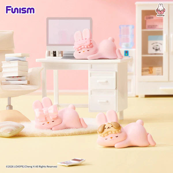 FUNISM MOMO BUNNY 24h Life Diary Series Blind Box 3 pcs/box)