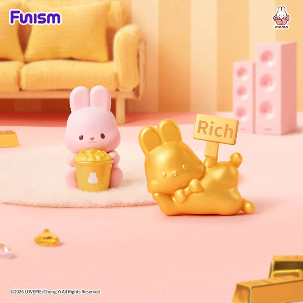 FUNISM MOMO BUNNY 24h Life Diary Series Blind Box 3 pcs/box)