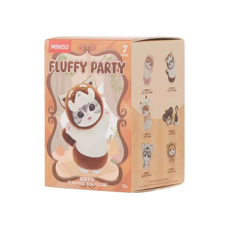 Miniso - Mofusand Fluffy Animal Party Blind Box Series
