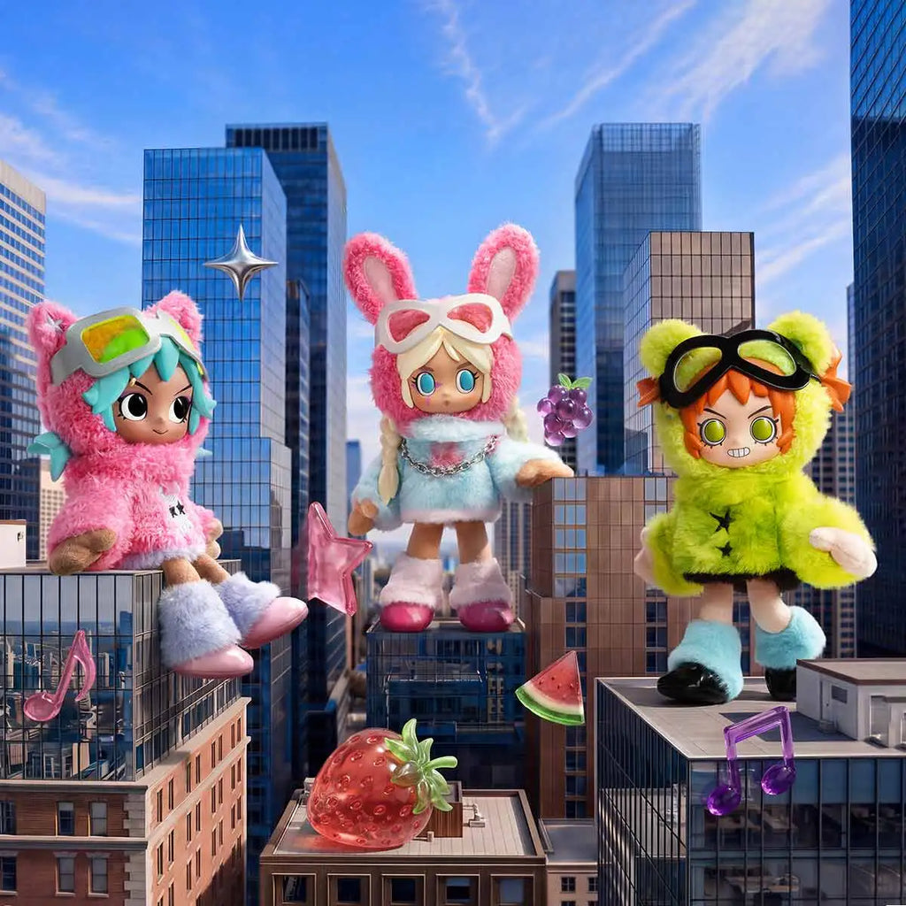 Peach Riot Fruit Punch Series Plush Doll Pendant
