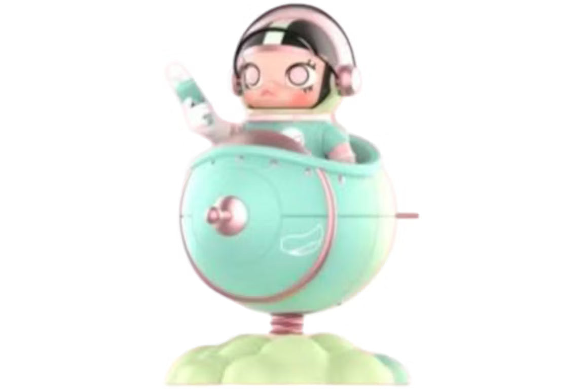 Pop Mart Mega Space Molly Blooming Series Lotus 100%