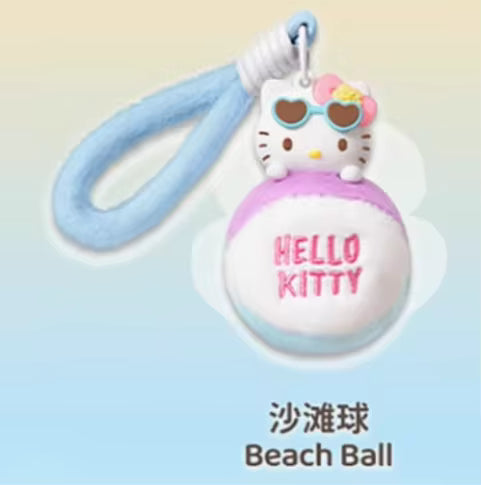 MINISO Blind Box HELLOKITTY Summer Black Skin Series