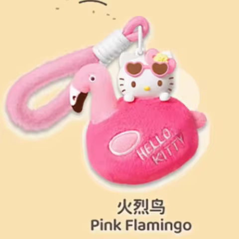 MINISO Blind Box HELLOKITTY Summer Black Skin Series