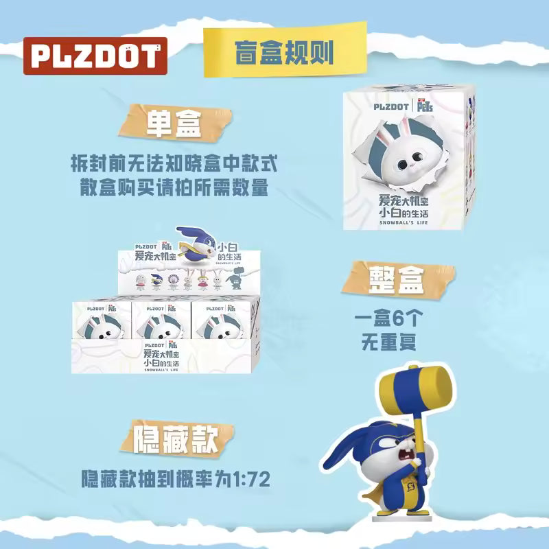 PLZDOT The SECRET LIFE of PETS Snowball's Life Series