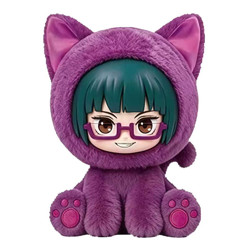 Jujutsu Kaisen Sitting Cat Party Series Plush Pendant Blind Box