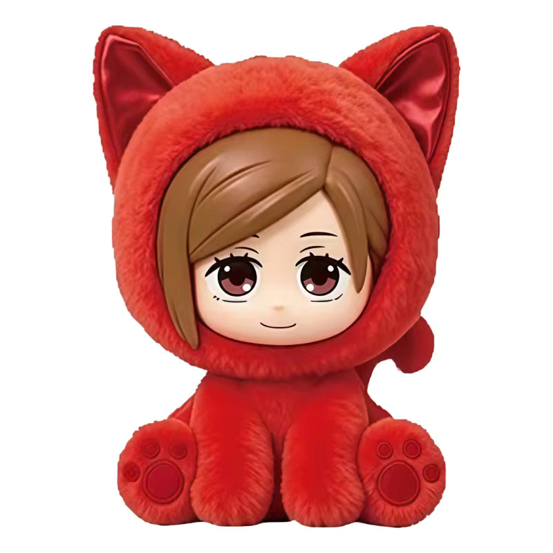 Jujutsu Kaisen Sitting Cat Party Series Plush Pendant Blind Box