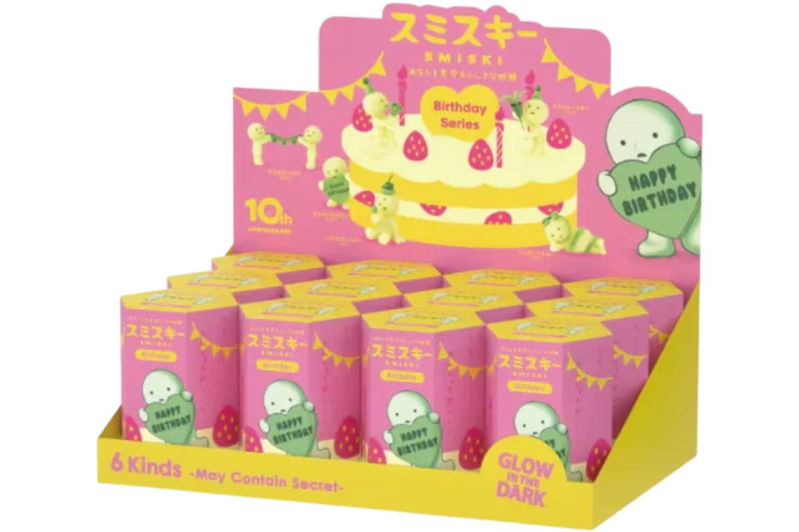 [SONNY ANGEL] Smiski Mini Figure Birthday Series