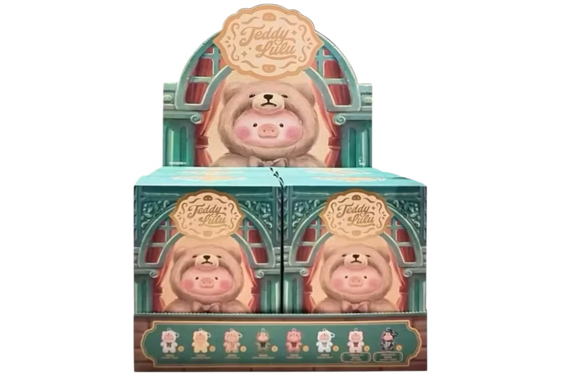 Lulu The Piggy Vintage Teddy Shop Vinyl Face Plush Pendant Blind Box