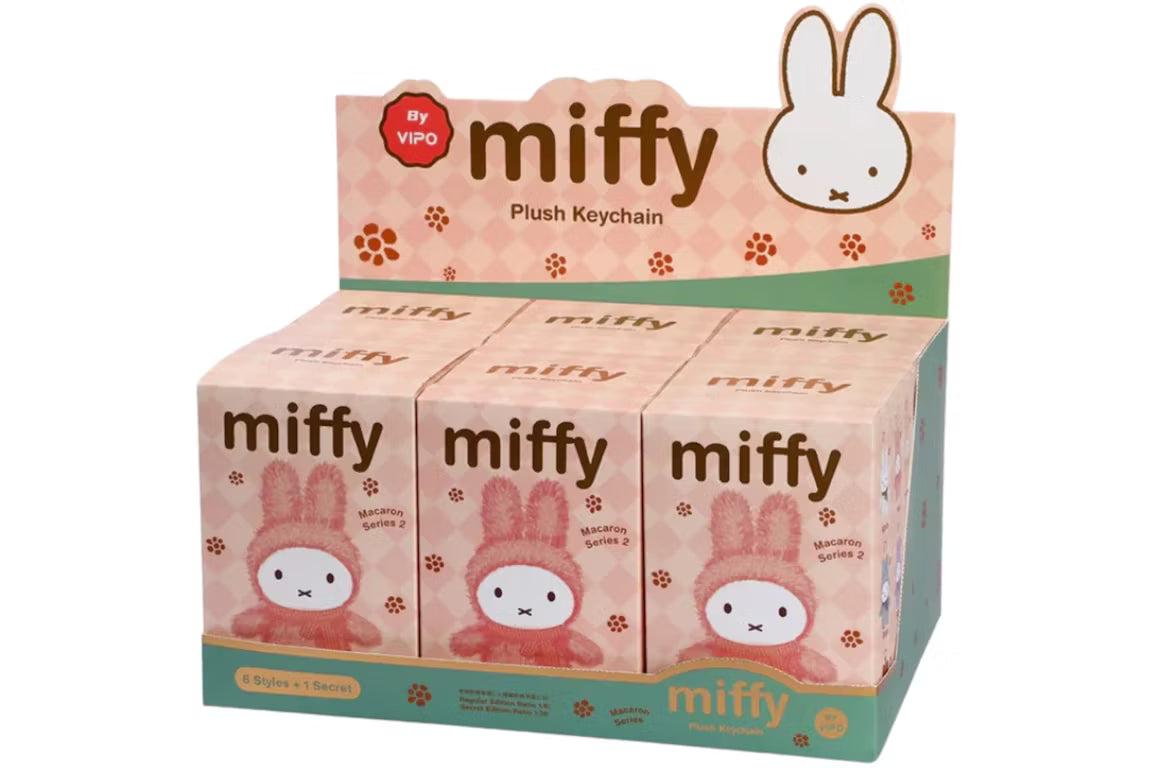 Miffy Macaron Plush Series 2 Keychain Blind Box