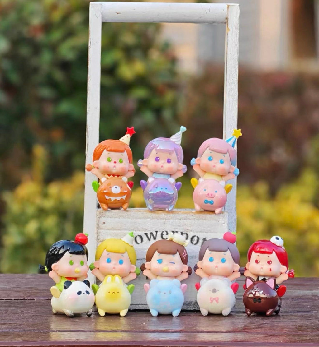 Jojoy mini figure - Cute riding team